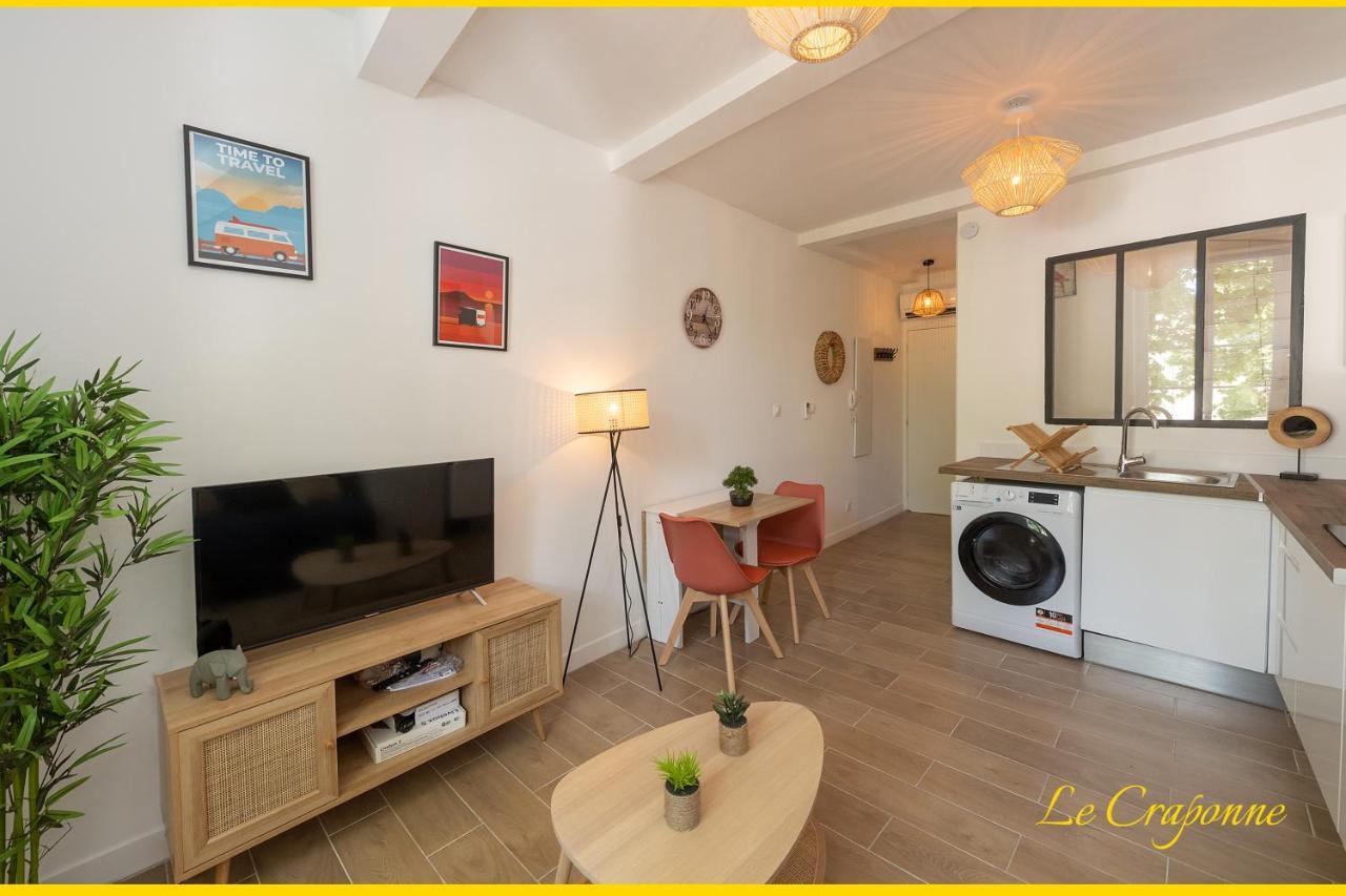 Le Craponne - Magnifique Appartement Cours Principal Plein Centre Avec Parking 살롱드프로방스 외부 사진
